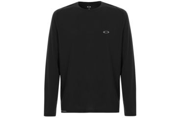 Image of Oakley Base Long Sleeve - Mens, Blackout, 2XL 434005-02E-XXL