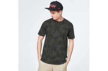 Image of Oakley Cadpat Camo Short Sleeve Tee - Mens, Cadpat Dark Brush Camo P, Extra Large, FOA400039-95D-XL