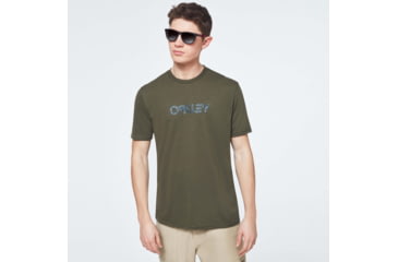 Image of Oakley Camo B1B Logo Short Sleeve Tee - Mens, New Dark Brush, Medium, FOA400034-86L-M