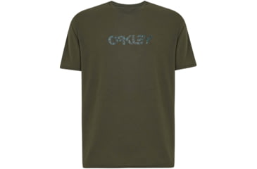 Image of Oakley Camo B1B Logo Short Sleeve Tee - Mens, New Dark Brush, Extra Small, FOA400034-86L-XS