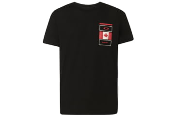 Image of Oakley Canada New Tee - Men's, Blackout, Small, FOA400524-02E-S