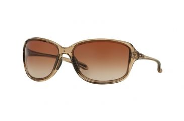 Image of Oakley COHORT OO9301 Sunglasses 930102-61 - Sepia Frame, Dark Brown Gradient Lenses