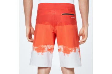 Image of Oakley Color Block Shade Boardshort 21 - Mens, High Risk Red, 28, FOA400110-43A-28