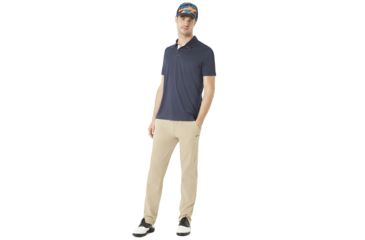 Image of Oakley Divisonal Polo - Mens, Light Grey, Large 433690-202-L