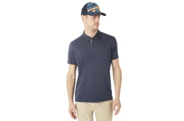 Image of Oakley Divisonal Polo - Mens, Light Grey, Large 433690-202-L