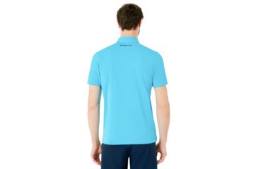 Image of Oakley Divisonal Polo - Mens, Atomic Blue, Large, 433690-6B2-L