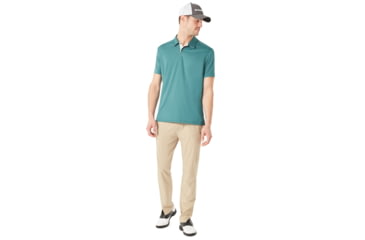 Image of Oakley Divisonal Polo - Mens, Balsam, Large, 433690-6A9-L