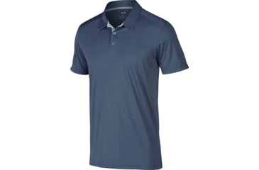Image of Oakley Divisonal Polo - Mens, Blue Indigo, Small, 433690-68D-S