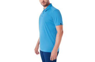 Image of Oakley Divisonal Polo - Mens, California Blue, Large, 433690-6CS-L