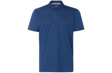 Image of Oakley Divisonal Polo - Mens, Dark Blue, Small, 433690-609-S