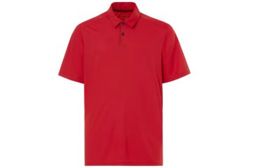 Image of Oakley Divisonal Polo - Mens, Red Line, Extra Large, 433690-465-XL