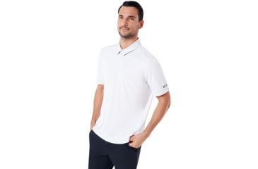 Image of Oakley Divisonal Polo - Mens, White, 2XL, 433690-100-XXL