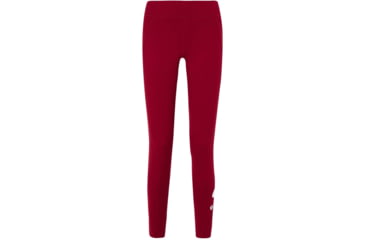 Image of Oakley Ellipse Logo Leggings - Womens, Burgundy, Extra Small, FOA500030-402-XS