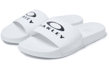 Image of Oakley Ellipse Slide - Mens, White, 7.5, 15205-100-7.5