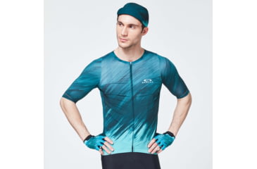 Image of Oakley Endurance Jersey 2.0 Baselayer - Mens, Pine Forest, Extra Small, FOA400176-73N-XS