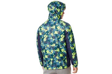 Image of Oakley Enhance Insulation Jacket 9.7 - Mens, Blue Storm Print, Extra Large, 412823-66V-XL