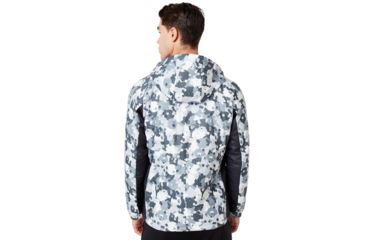 Image of Oakley Enhance Insulation Jacket 9.7 - Mens, White Print, Medium, 412823-186-M