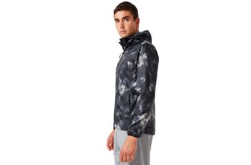 Image of Oakley Enhance Wind Warm Jacket 9.7 - Mens, Blackout, Medium, 412822-02E-M