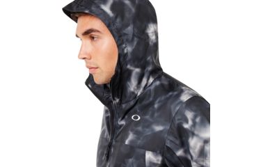Image of Oakley Enhance Wind Warm Jacket 9.7 - Mens, Blackout, Medium, 412822-02E-M