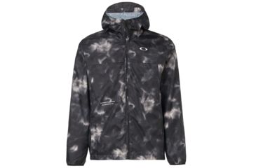 Image of Oakley Enhance Wind Warm Jacket 9.7 - Mens, Blackout, Medium, 412822-02E-M