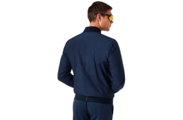 Image of Oakley Enhance Wind Warm Mil Jacket - Mens, Foggy Blue, Large, 412819-6FB-L