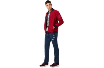 Image of Oakley Enhance Wind Warm Mil Jacket - Mens, Raspberry, Large, 412819-45A-L