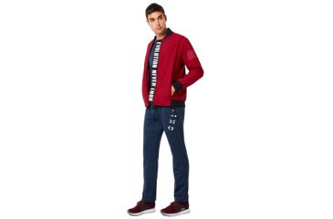 Image of Oakley Enhance Wind Warm Mil Jacket - Mens, Raspberry, Medium, 412819-45A-M