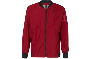 Image of Oakley Enhance Wind Warm Mil Jacket - Mens, Raspberry, Medium, 412819-45A-M