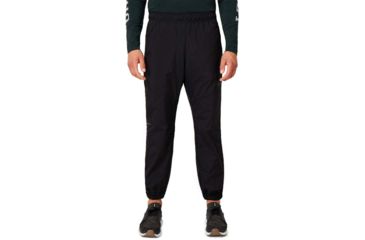 Image of Oakley Enhance Wind Warm Mil Pants - Mens, Blackout, Medium, 422634-02E-M