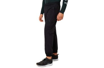 Image of Oakley Enhance Wind Warm Mil Pants - Mens, Blackout, Medium, 422634-02E-M