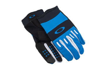 Image of Oakley Factory Glove 2.0 - Mens, Blue Line, Small, 94271A-62Z-62Z-S