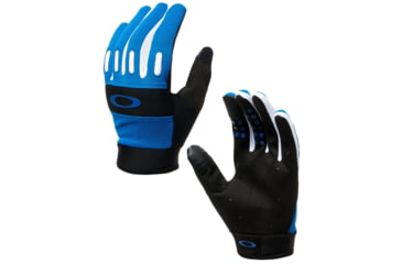 Image of Oakley Factory Glove 2.0 - Mens, Blue Line, Small, 94271A-62Z-62Z-S