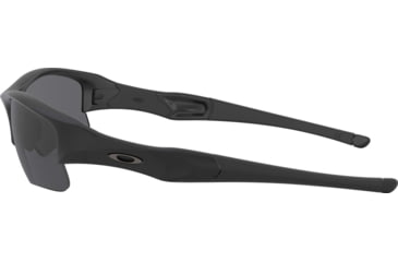 Image of Oakley Flak Jacket XLJ Sunglasses w/ Interchangeable Lenses 11-004-63 - Matte Black Frame, Grey Lenses
