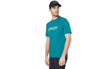 Image of Oakley Foggy Oakley Tee - Mens, Foggy Blue, Extra Large 457527-6FB-XL