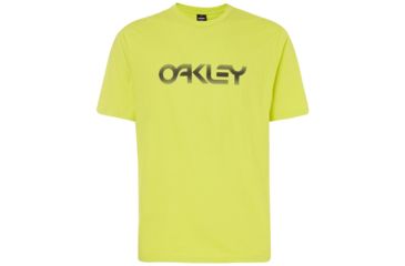 Image of Oakley Foggy Oakley Tee - Mens, Lime, Extra Large, 457527-70K-XL