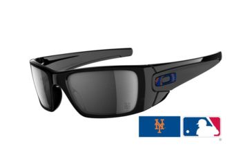 Image of Oakley Fuel Cell Mets Polished Black Frame w/ Black Iridium Lenses Sunglasses OO9096-50