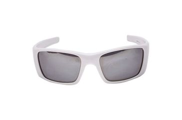 Image of Oakley Fuel Cell Sunglasses 909603-60 - Polished White Frame, Black Iridium Lenses