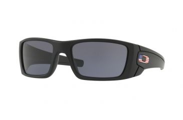 Image of Oakley Fuel Cell Sunglasses 909638-60 - Matte Black Frame, Grey Lenses