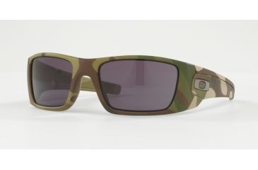 Image of Oakley Fuel Cell Sunglasses 909676-60 - Multicam Frame, Warm Grey Lenses