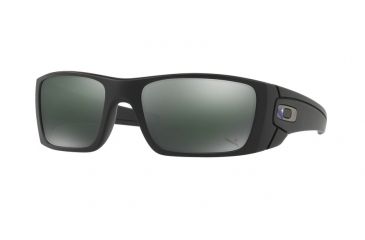 Image of Oakley Fuel Cell Sunglasses 9096I4-60 - Blue/Black Frame, Black Ird Lenses