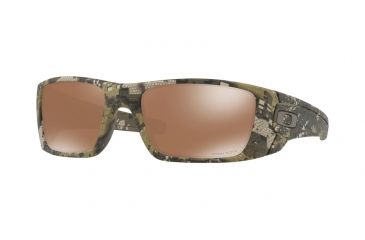 Image of Oakley Fuel Cell Sunglasses 9096I7-60 - Desolve Bare Camo Frame, Black Ird Lenses