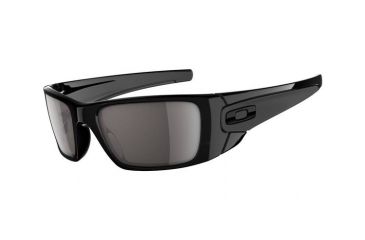 Image of Oakley Fuel Cell Sunglasses - Polished Black Frame w/ Warm Grey Lenses OO9096-01