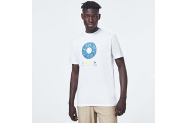 Image of Oakley High Definition Optics Short Sleeve Tee - Mens, White, 2XL, FOA400053-100-XXL