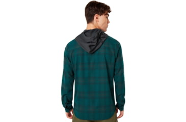 Image of Oakley Icon Hooded Shirt - Mens, Planet, Extra Large, 401925-74D-XL