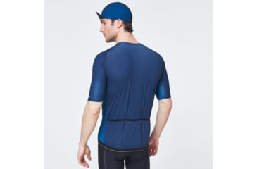 Image of Oakley Icon Jersey 2.0 Cycling T-Shirt - Mens, Black Iris, Extra Small, FOA400596-6DG-XS