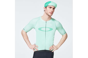 Image of Oakley Icon Jersey 2.0 Cycling T-Shirt - Mens, Fresh Green, Extra Small, FOA400596-7CF-XS