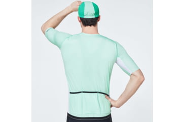 Image of Oakley Icon Jersey 2.0 Cycling T-Shirt - Mens, Fresh Green, Extra Small, FOA400596-7CF-XS