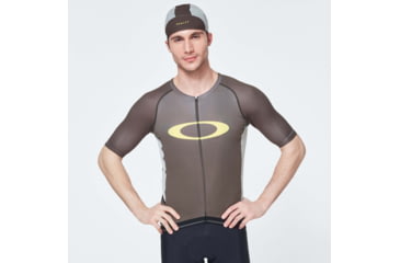 Image of Oakley Icon Jersey 2.0 Cycling T-Shirt - Mens, New Dark Brush, Small, FOA400596-86L-S