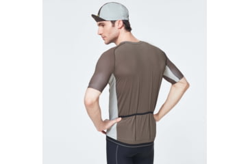 Image of Oakley Icon Jersey 2.0 Cycling T-Shirt - Mens, New Dark Brush, Small, FOA400596-86L-S