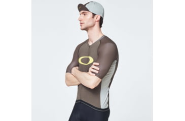 Image of Oakley Icon Jersey 2.0 Cycling T-Shirt - Mens, New Dark Brush, Small, FOA400596-86L-S
